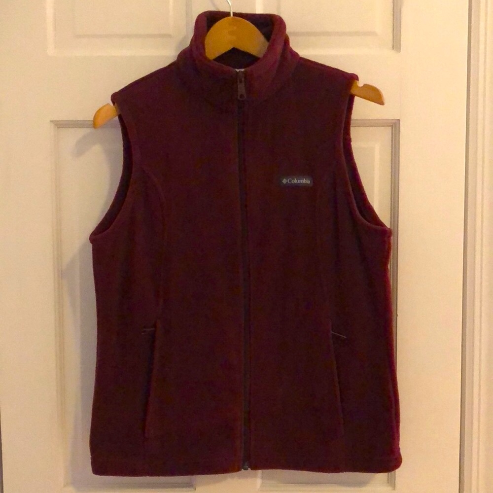 Columbia Benton Springs Maroon Vest, M